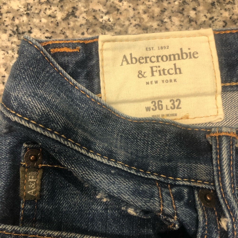 Abercrombie & Fitch Distressed Jeans